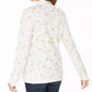 Karen Scott Blusa Feminina Snowy Glory Gola Alta Branca Tamanho XXG
