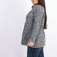 Suéter feminino de malha Pointelle da Style &amp; Co, preto, tamanho extra pequeno