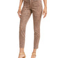 Calça jeans skinny feminina Curvy Fit com estampa estilo &amp; Co, vermelha, tamanho 6