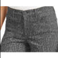 Calça jeans skinny estampada feminina Style &amp; Co Curvy Fit cinza tamanho 8