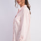 Camisa feminina de veludo cotelê liso Charter Club, rosa, tamanho médio