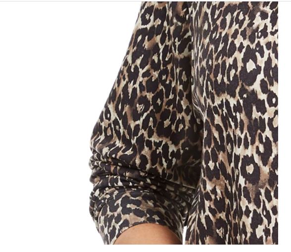 Ideology Moletom com capuz feminino plus size estampado redondo bege cáqui tamanho 3X