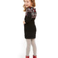 Suéter Charter Club Little Girls Fair Isle Family Preto Tamanho 4T