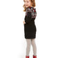 Suéter Charter Club Little Girls Fair Isle Family Preto Tamanho 3T