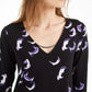 Top Alfani Feminino Petite com Acabamento em Ferragens Roxo Tamanho Médio