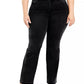 Jeans feminino Power Sculpt Bootcut da Style &amp; Co, preto, tamanho pequeno