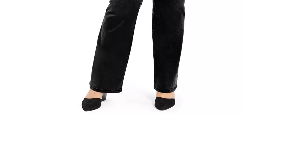 Jeans feminino Power Sculpt Bootcut da Style &amp; Co, preto, tamanho pequeno