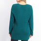 Suéter feminino estilo &amp; co com pontos mistos, verde, tamanho extra grande