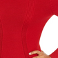 Suéter feminino estilo &amp; co com pontos mistos, vermelho, tamanho grande