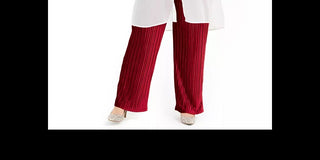 Blusa túnica feminina Alfani com abertura frontal, branca, tamanho 2X