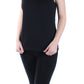 Karen Scott Blusa texturizada sem mangas feminina, preta, tamanho extra pequeno