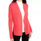 Alfani Suéter Feminino Full Needle, Casaco, Suéter Vermelho, Tamanho Pequeno Pequeno