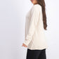 Suéter Alfani Feminino com Costura e Ferragens, Bege, Tamanho Médio