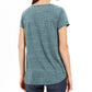Camiseta feminina Joy Graphic da Style &amp; Co, verde, tamanho XXG