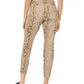 Calça jeans skinny estampada com controle de barriga curvilínea feminina Style &amp; Co, marrom, tamanho 2