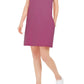 Vestido camiseta feminino Style &amp; Co com um bolso, tamanho médio, roxo, extra pequeno