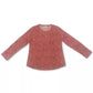 Camisa Henley Estampada Feminina Style &amp; Co Vermelha Tamanho P