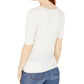 BCX Junior's Knot Front Top Branco Tamanho Grande