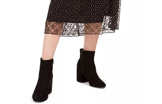 Saia midi com sobreposição de renda Bar III feminina, preta, tamanho X-S