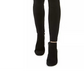 Calça social skinny feminina Bar III, preta, tamanho médio