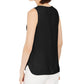 Anne Klein Top Feminino Preto Tamanho X-S
