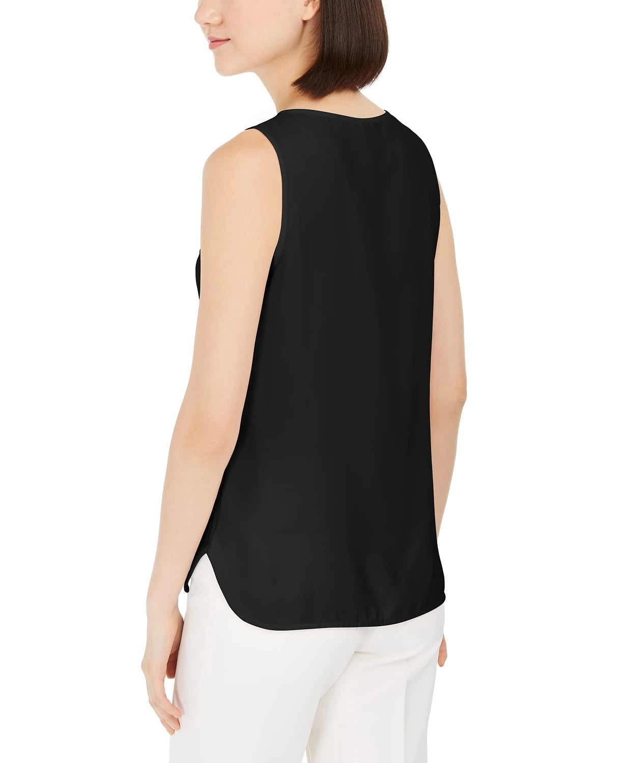 Anne Klein Top Feminino Preto Tamanho X-S