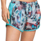 Shorts de corrida feminino Under Armour Fly-By com estampa, tamanho natural, tamanho extragrande