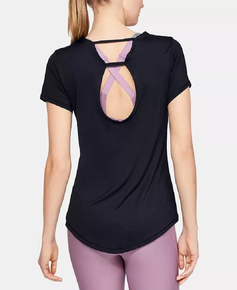 Under Armour Iso Chill Strappy Top Feminino Preto Tamanho Grande