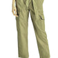 Calça cargo feminina Ralph Lauren com cinto verde, tamanho 12