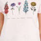 Camiseta com estampa botânica Love Tribe Juniors, rosa, tamanho médio