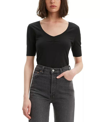 Camiseta Levi's Cecilia Feminina Preta Tamanho X-S