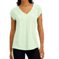Camiseta Ideology Rapidry Heathered Performance Feminina Verde Tamanho P