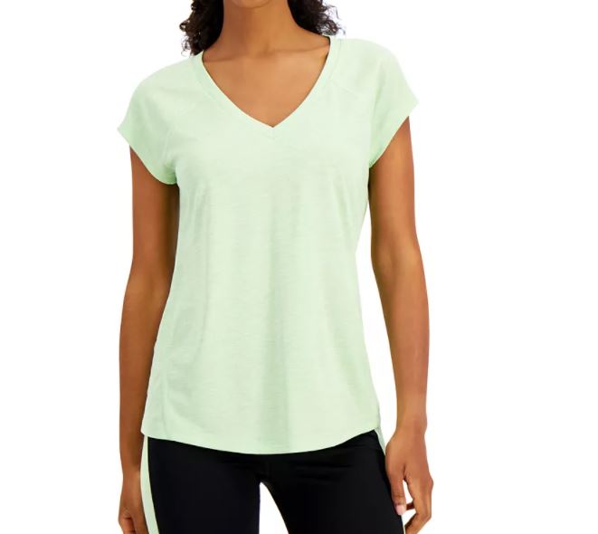 Camiseta Ideology Rapidry Heathered Performance Feminina Verde Tamanho P
