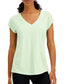 Camiseta Ideology Rapidry Heathered Performance Feminina Verde Tamanho P