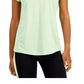 Camiseta Ideology Rapidry Heathered Performance Feminina Verde Tamanho P
