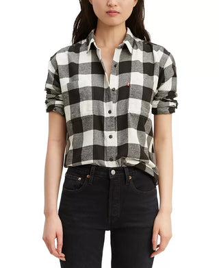 Camisa utilitária feminina Levi's branca tamanho X-S