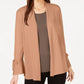 Cardigan Alfani Feminino com Manga Amarrada e Tamanho Grande