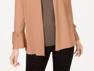 Cardigan Alfani Feminino com Manga Amarrada e Tamanho Grande