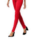 Calça skinny feminina INC International Concepts com zíper, vermelha escura, tamanho 2, pequena