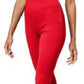 Calça skinny feminina INC International Concepts com zíper, vermelha escura, tamanho 2, pequena