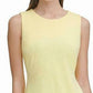 Vestido assimétrico com blocos de cores Tommy Hilfiger feminino, amarelo, tamanho 16