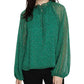 Top Sanctuary Feminino Live It Up Volume Verde Tamanho Pequeno