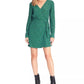 Vestido envelope estampado Stay The Night Sanctuary Feminino Verde Tamanho 10