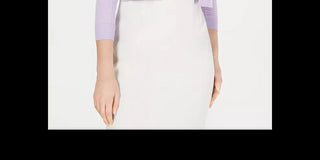 Calvin Klein Cardigan Feminino Azul Tamanho Grande