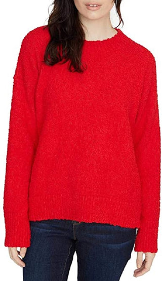 Suéter Teddy Sanctuary Feminino Vermelho Brilhante Tamanho Médio