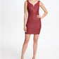 Vestido justo feminino Guss Sweetheart vermelho tamanho 2