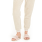 Calça Jogger Plush Hippie Rose Juniors Bege Tamanho Grande