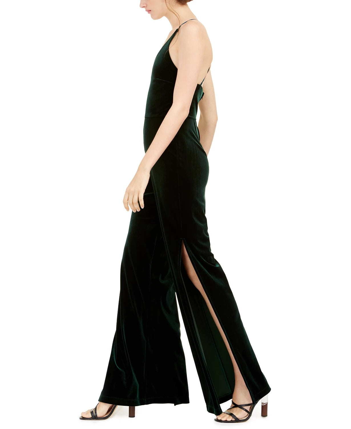 Macacão de veludo Teeze Me Juniors verde escuro tamanho 0