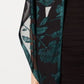 INC International Concepts Blusa Feminina Burnout Contraste Floral Verde Tamanho Regular