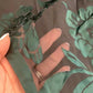 INC International Concepts Blusa Feminina Burnout Contraste Floral Verde Tamanho Regular